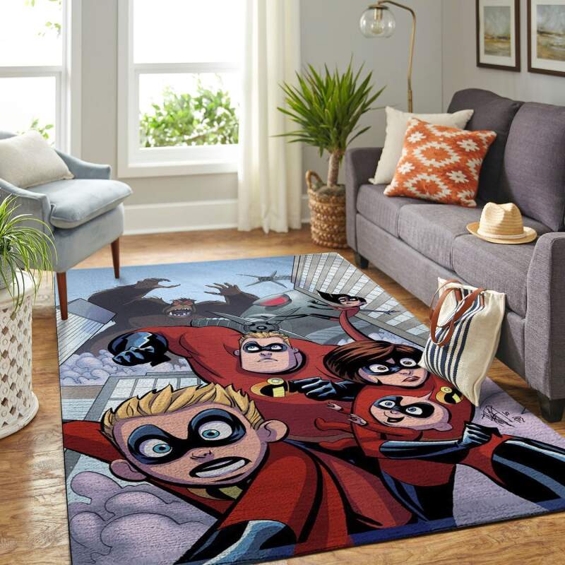 Amazon Incredibles Disney Movie Living Room Area Rug 4 Amazon Incredibles Disney Movie Living Room Area Rug