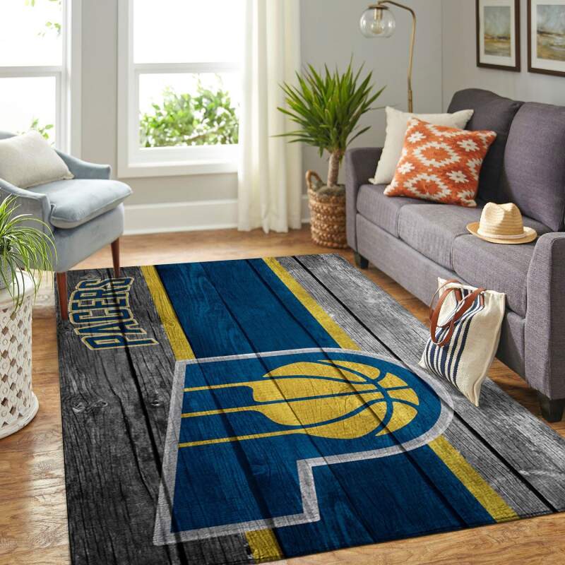 Amazon Indiana Pacers Living Room Area Rug