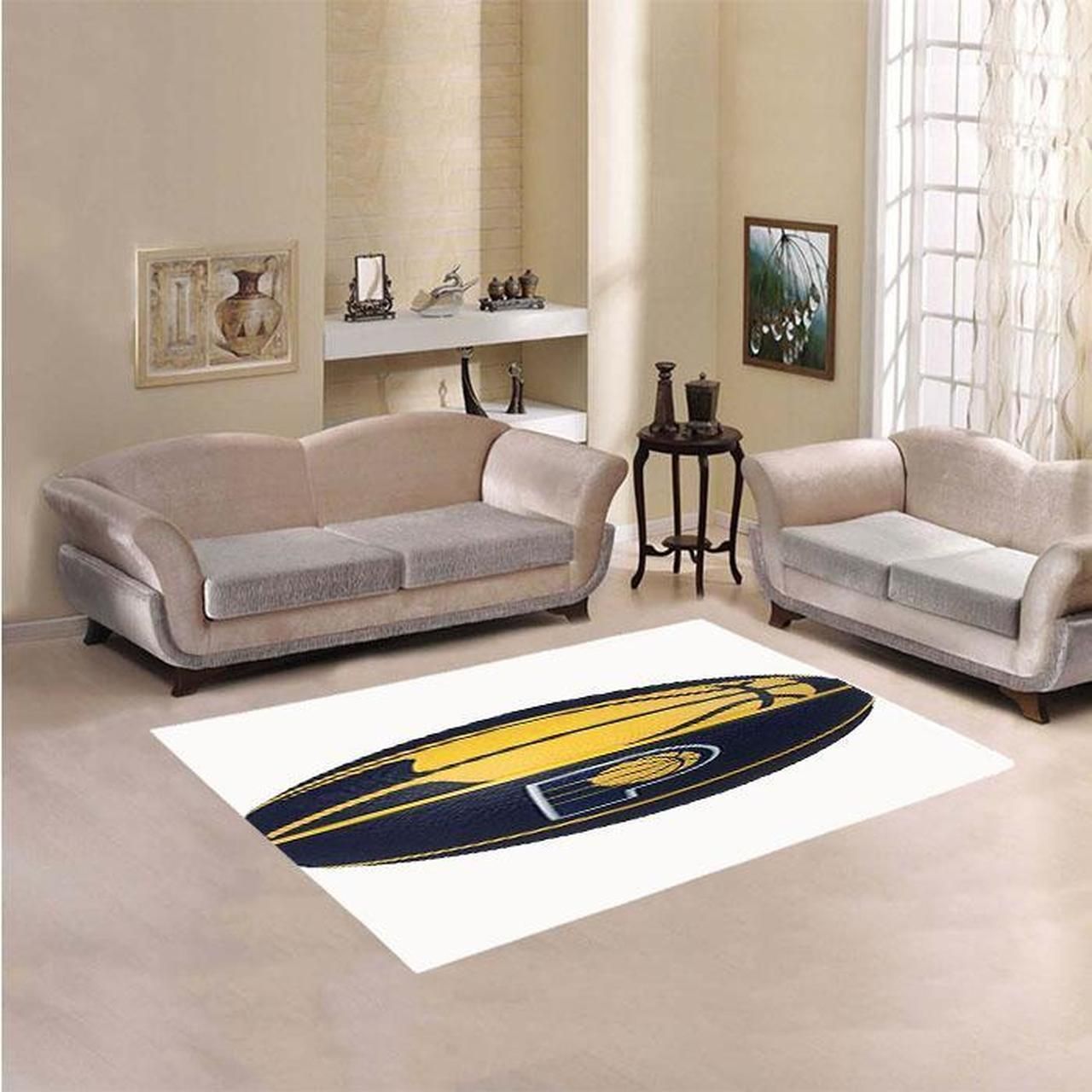 Amazon Indiana Pacers Living Room Area Rug