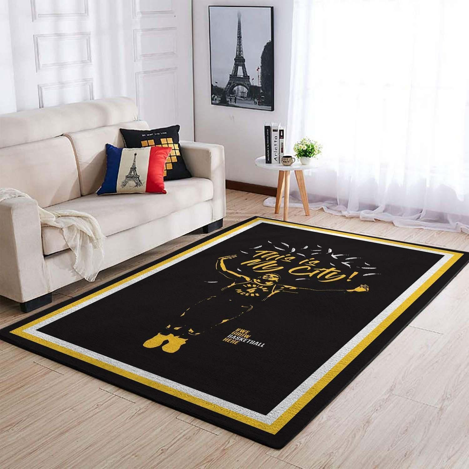 Amazon Indiana Pacers Living Room Area Rug