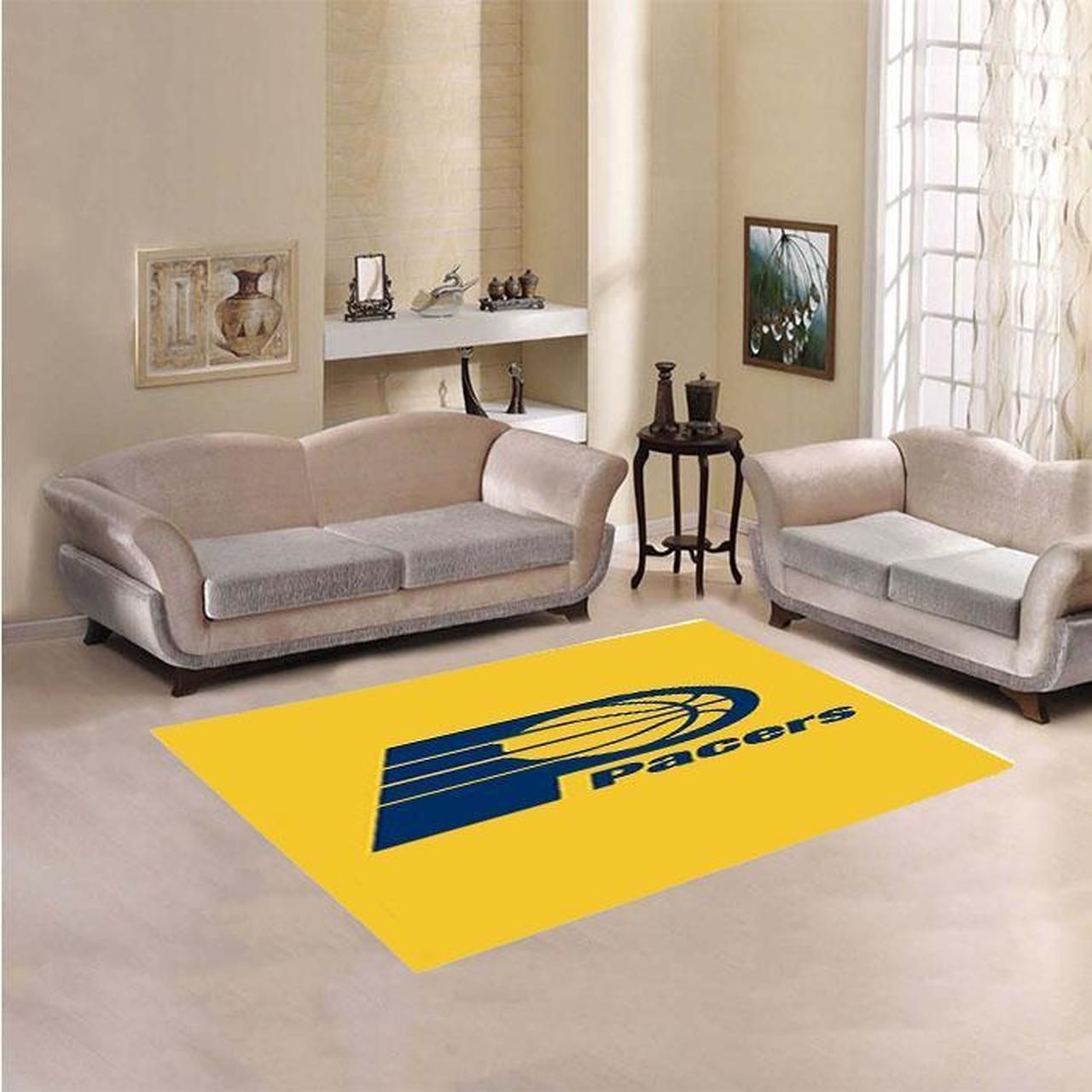 Amazon Indiana Pacers Living Room Area Rug