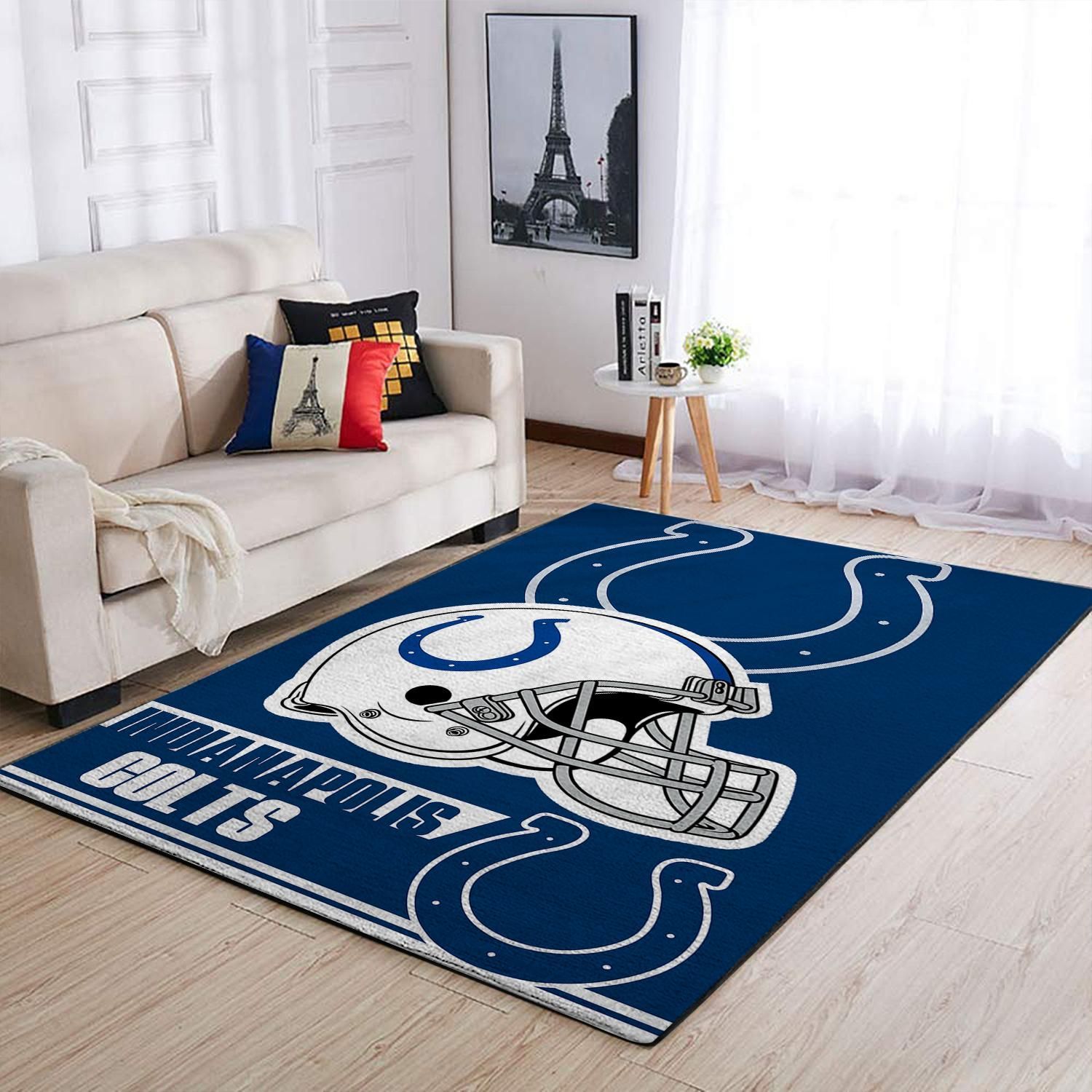 Amazon Indianapolis Colts Living Room Area Rug