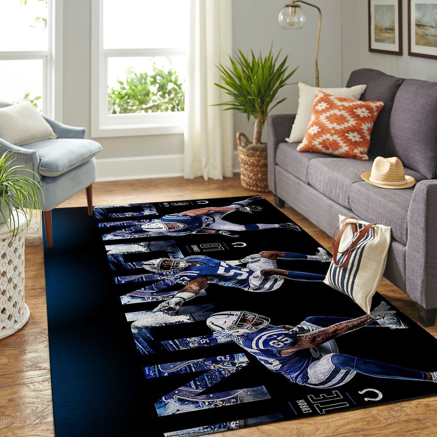 Amazon Indianapolis Colts Living Room Area Rug