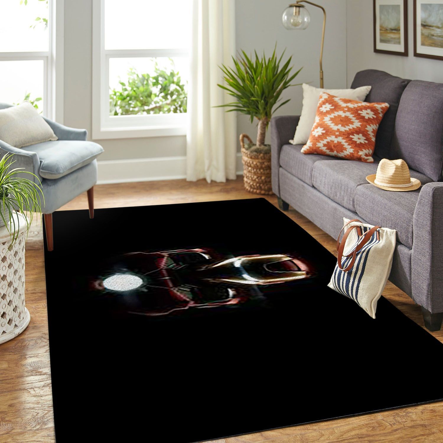 Amazon Iron Man Living Room Area Rug