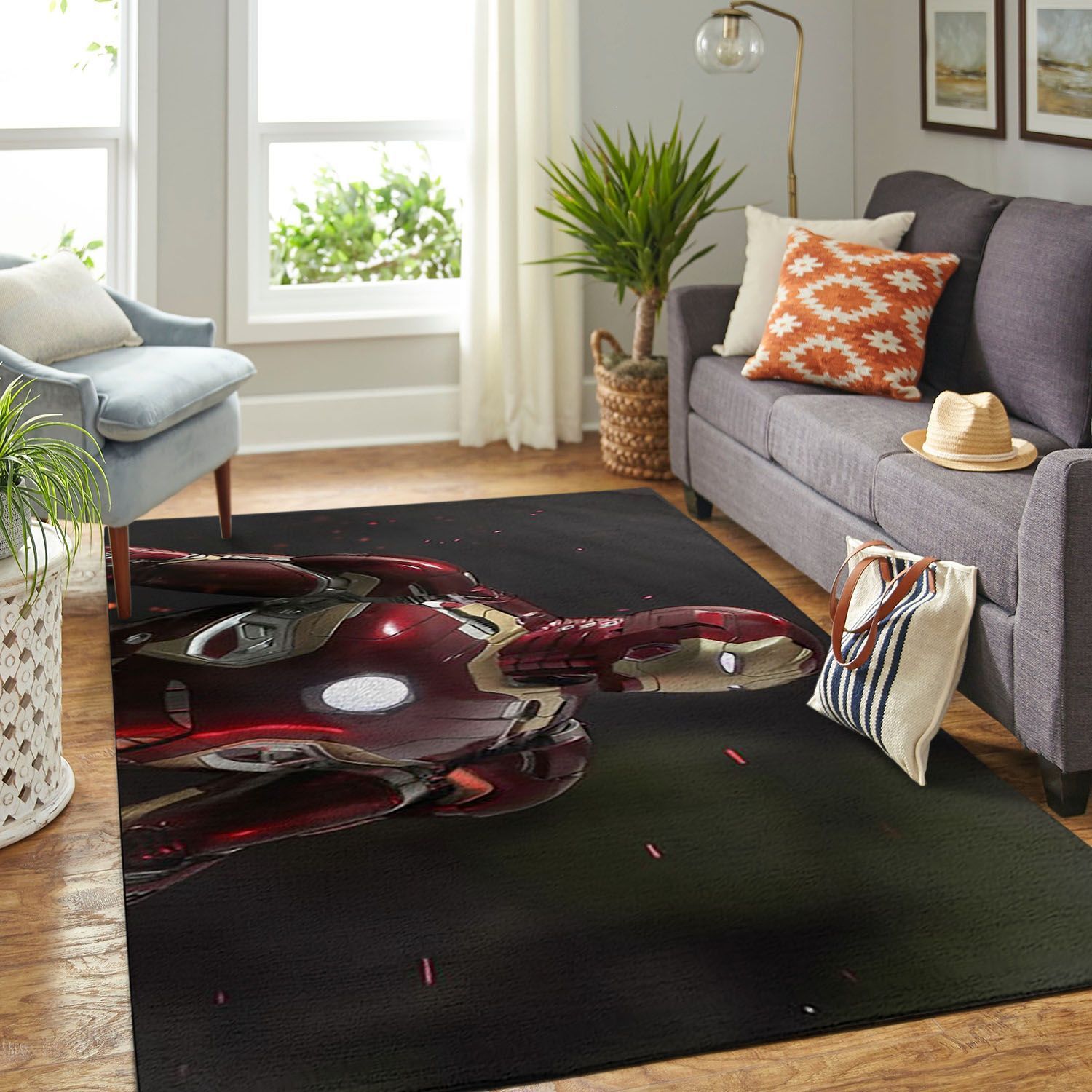 Amazon Iron Man Living Room Area Rug 2 Amazon Iron Man Living Room Area Rug