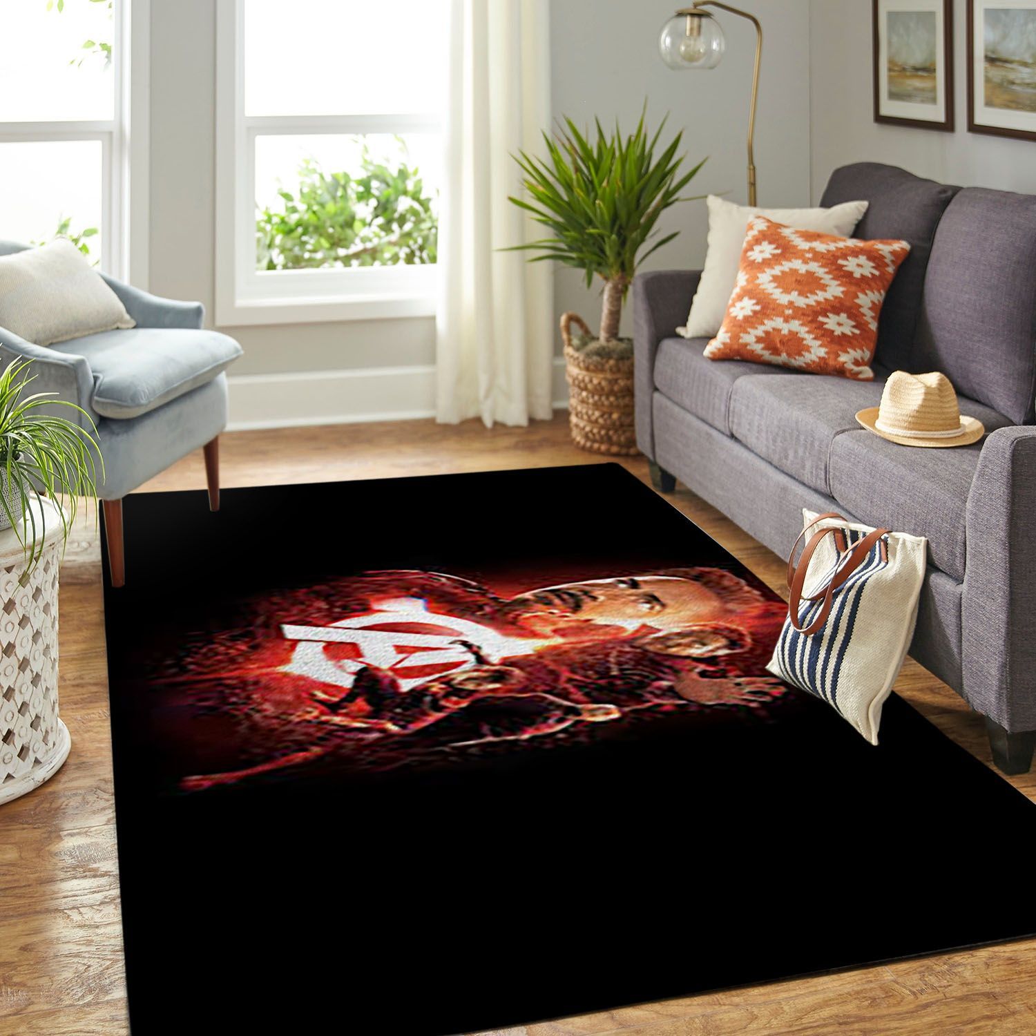 Amazon Ironman Living Room Area Rug