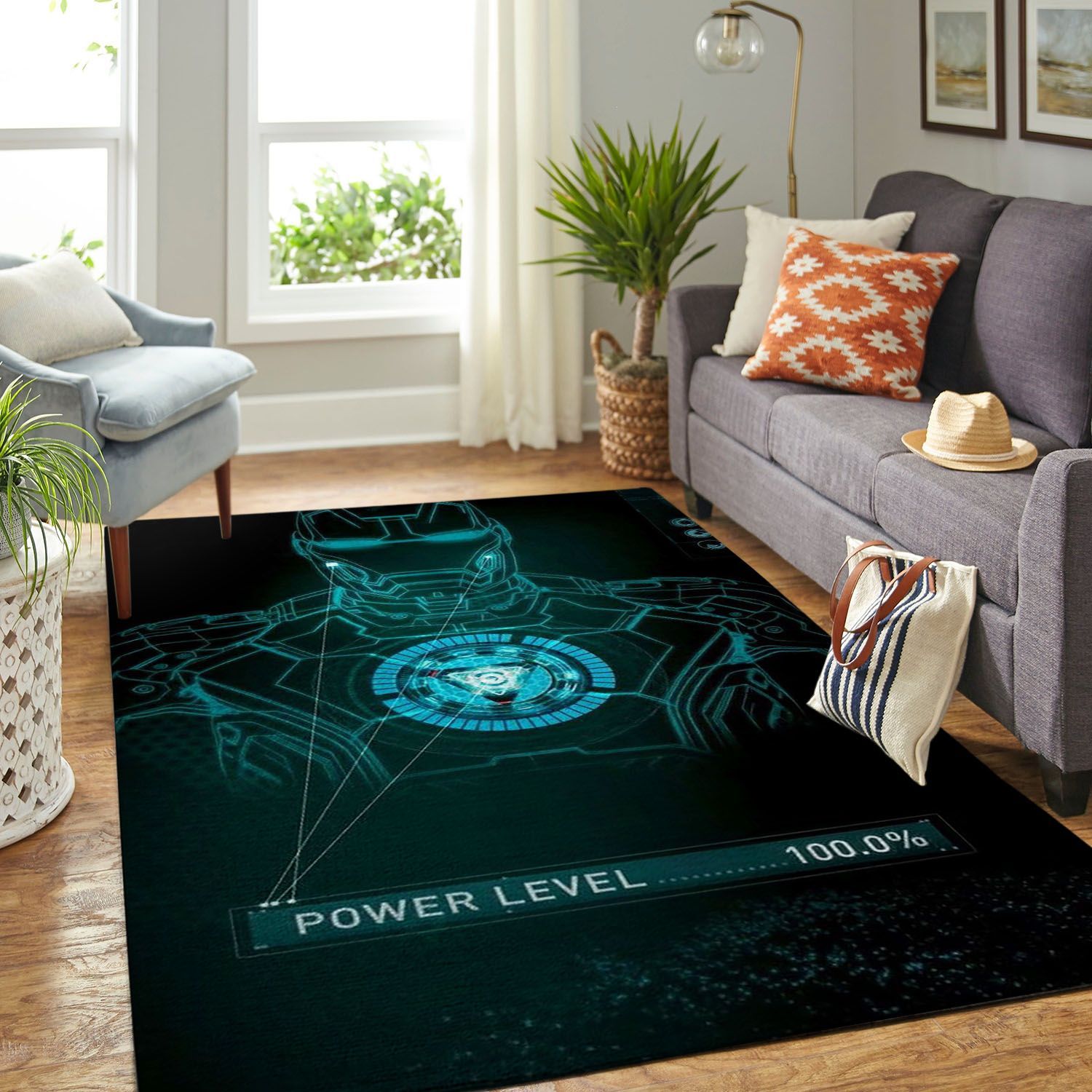 Amazon Ironman Living Room Area Rug