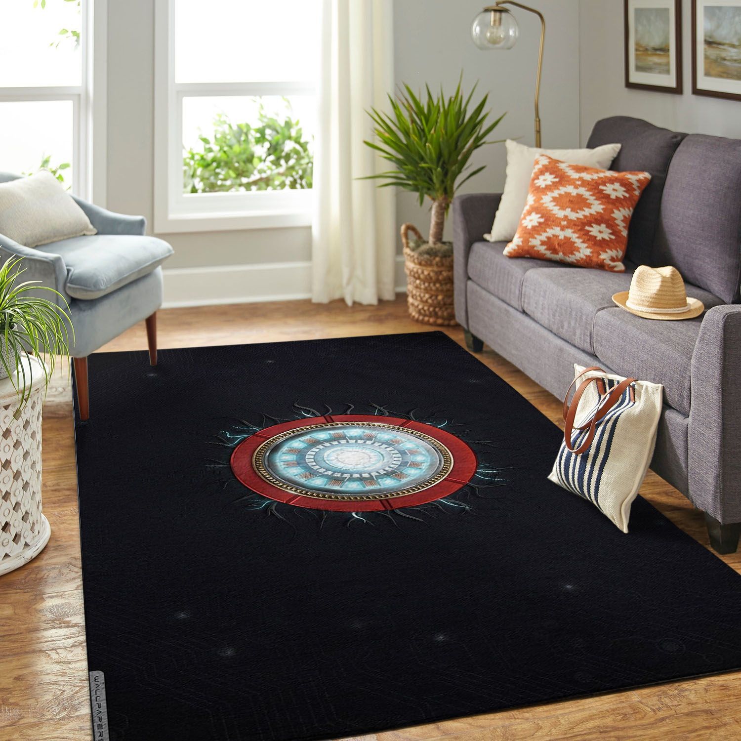 Amazon Ironman Living Room Area Rug