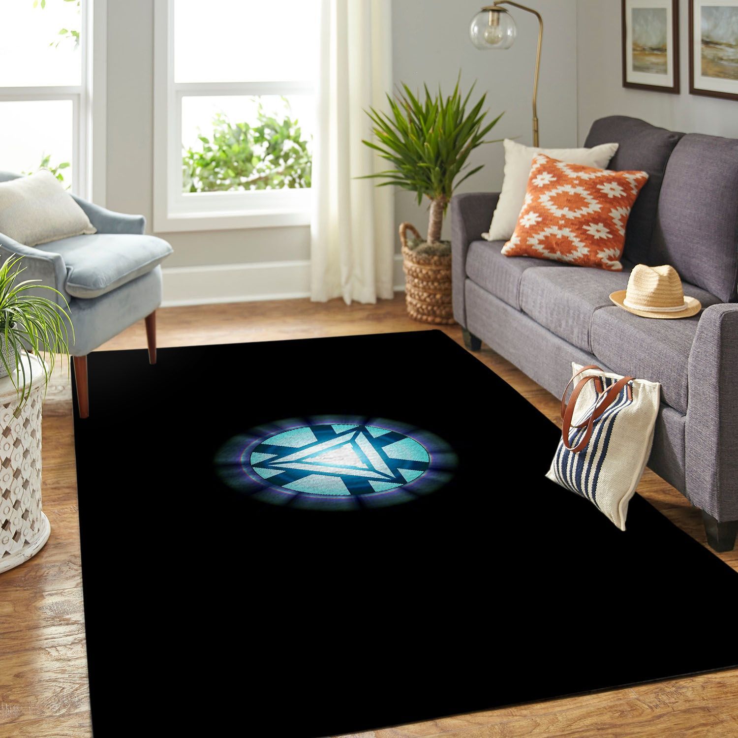 Amazon Ironman Living Room Area Rug