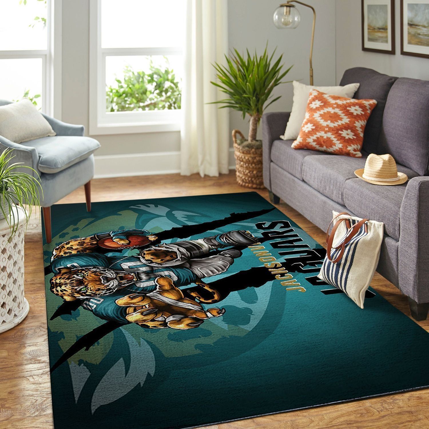 Amazon Jacksonville Jaguars Living Room Area Rug
