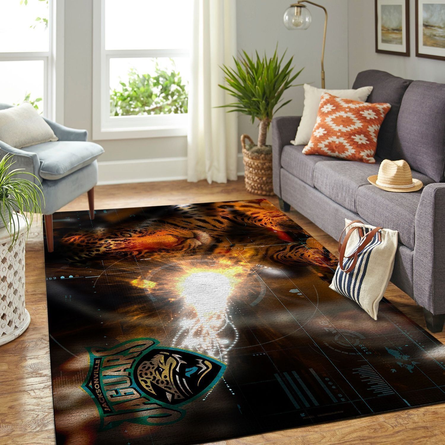 Amazon Jacksonville Jaguars Living Room Area Rug