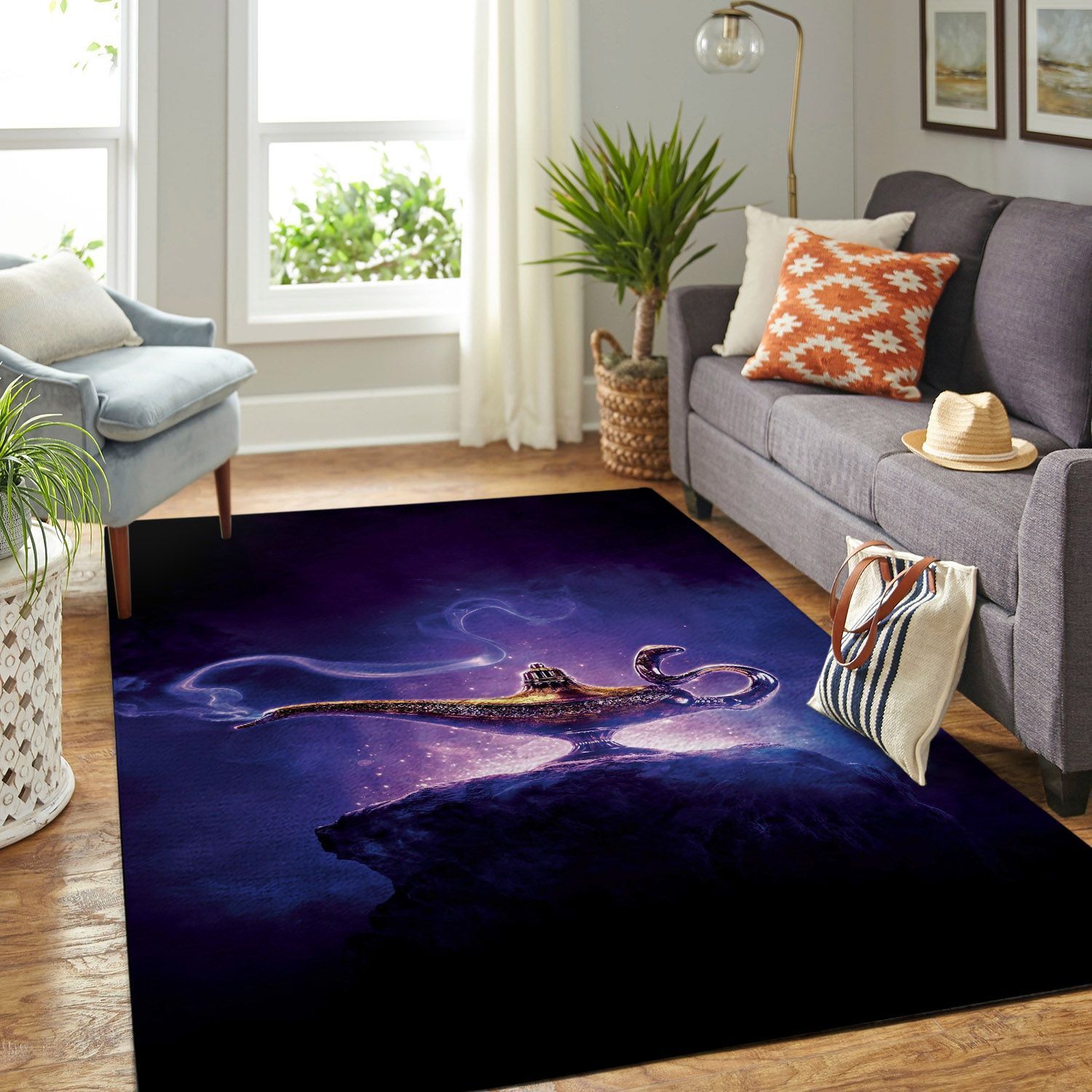 Amazon Jasmine Aladin Living Room Area Rug