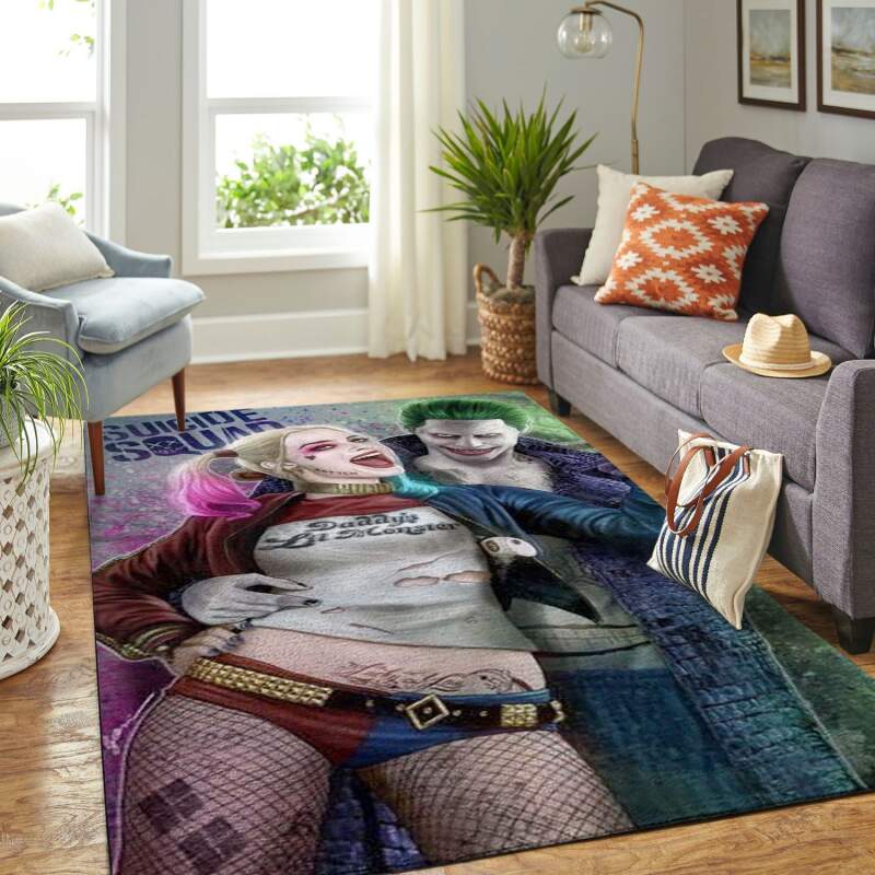Amazon Joker And Harley Quinn Living Room Area Rug 2 Amazon Joker And Harley Quinn Living Room Area Rug