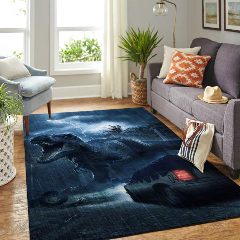 Amazon Jurassic World Movie-ancient Dinosaur Living Room Area Rug