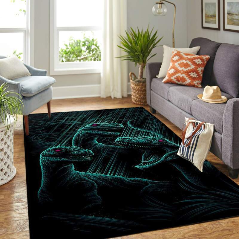 Amazon Jurassic World Movie-ancient Dinosaur Living Room Area Rug