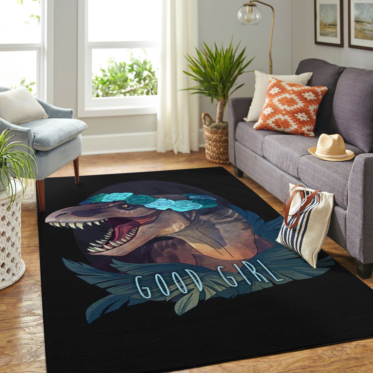 Amazon Jurassic World Movie-ancient Dinosaur Living Room Area Rug