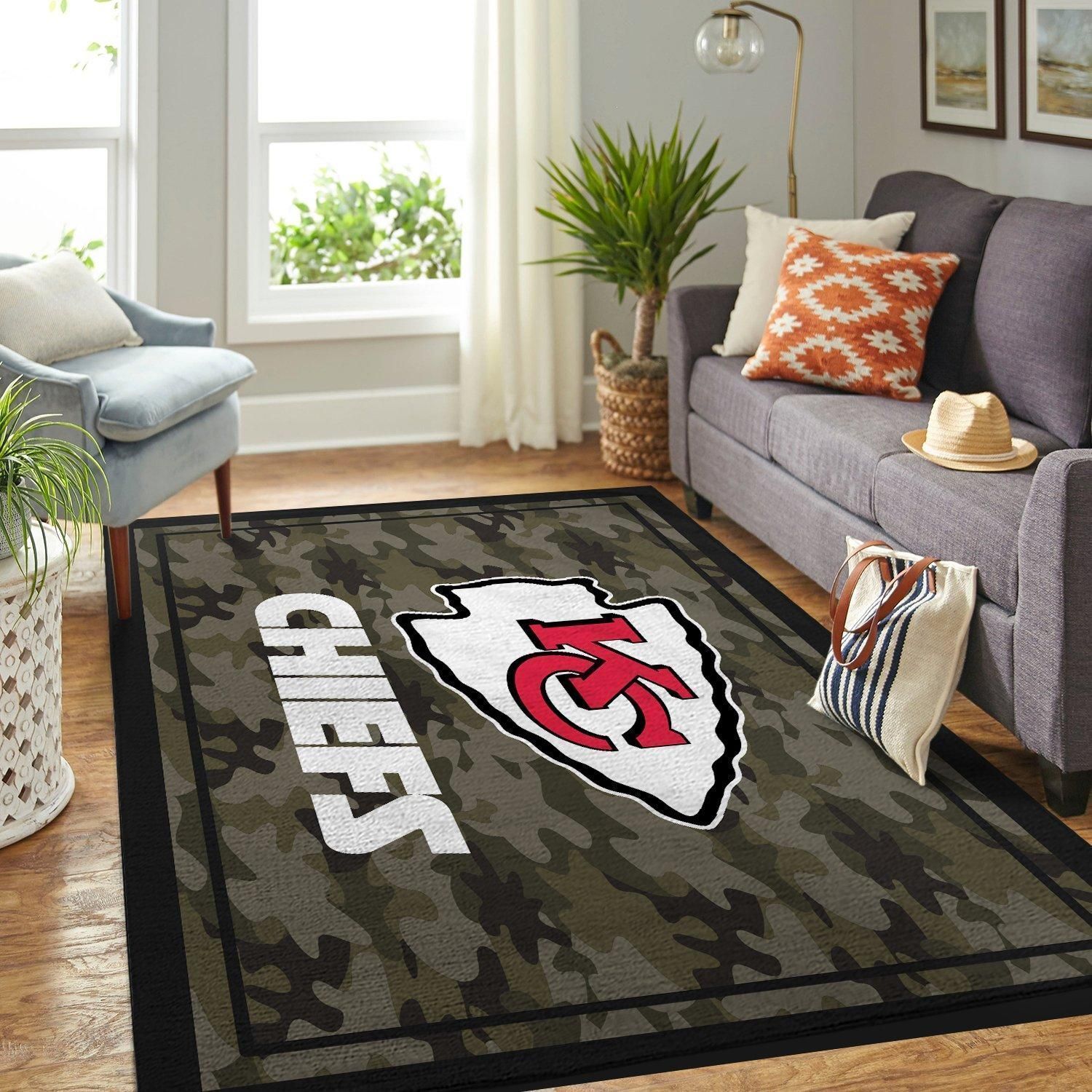 Amazon Kansas City Chiefs Living Room Area Rug