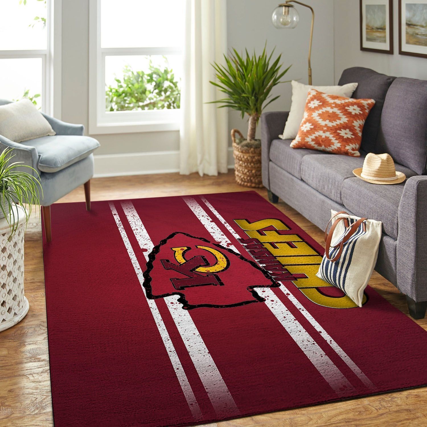 Amazon Kansas City Chiefs Living Room Area Rug