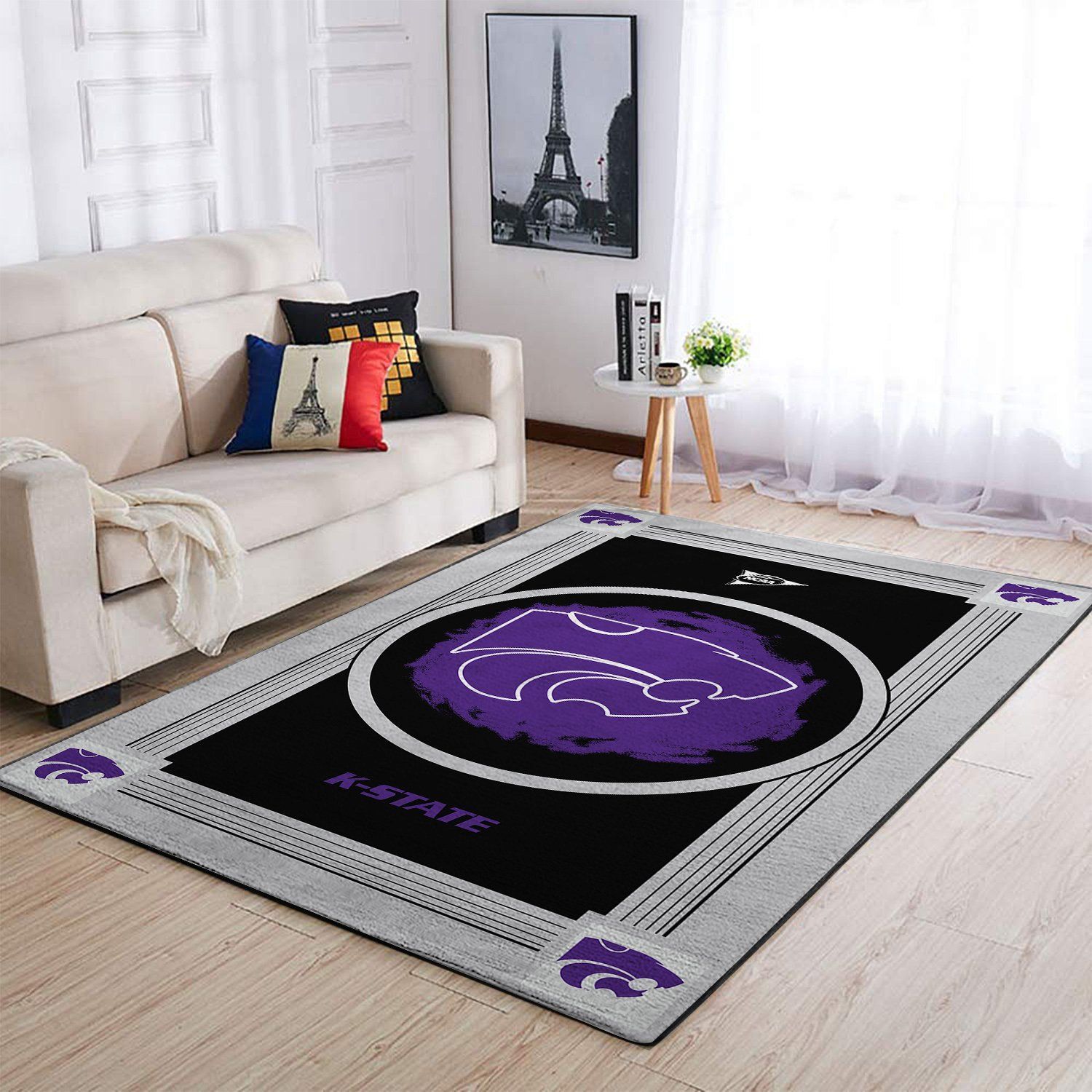 Amazon Kansas State Wildcats Living Room Area Rug
