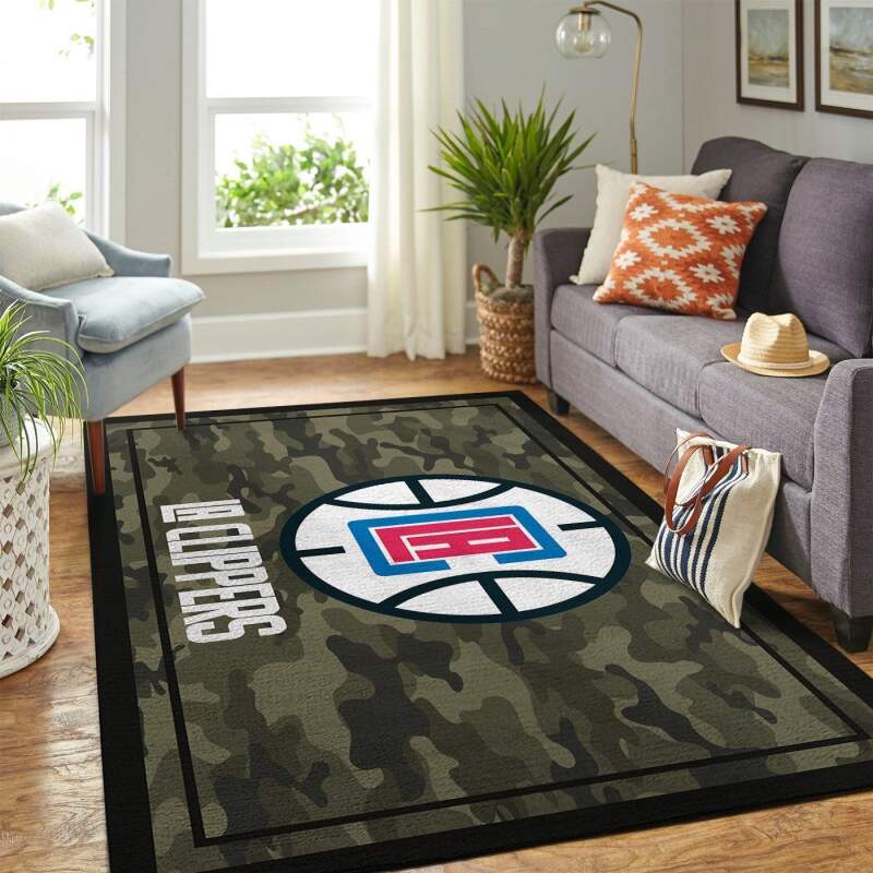 Amazon LA Clippers Living Room Area Rug