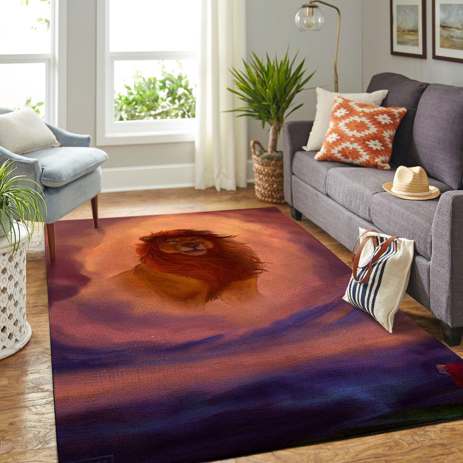 Amazon Lion King Live-action Living Room Area Rug