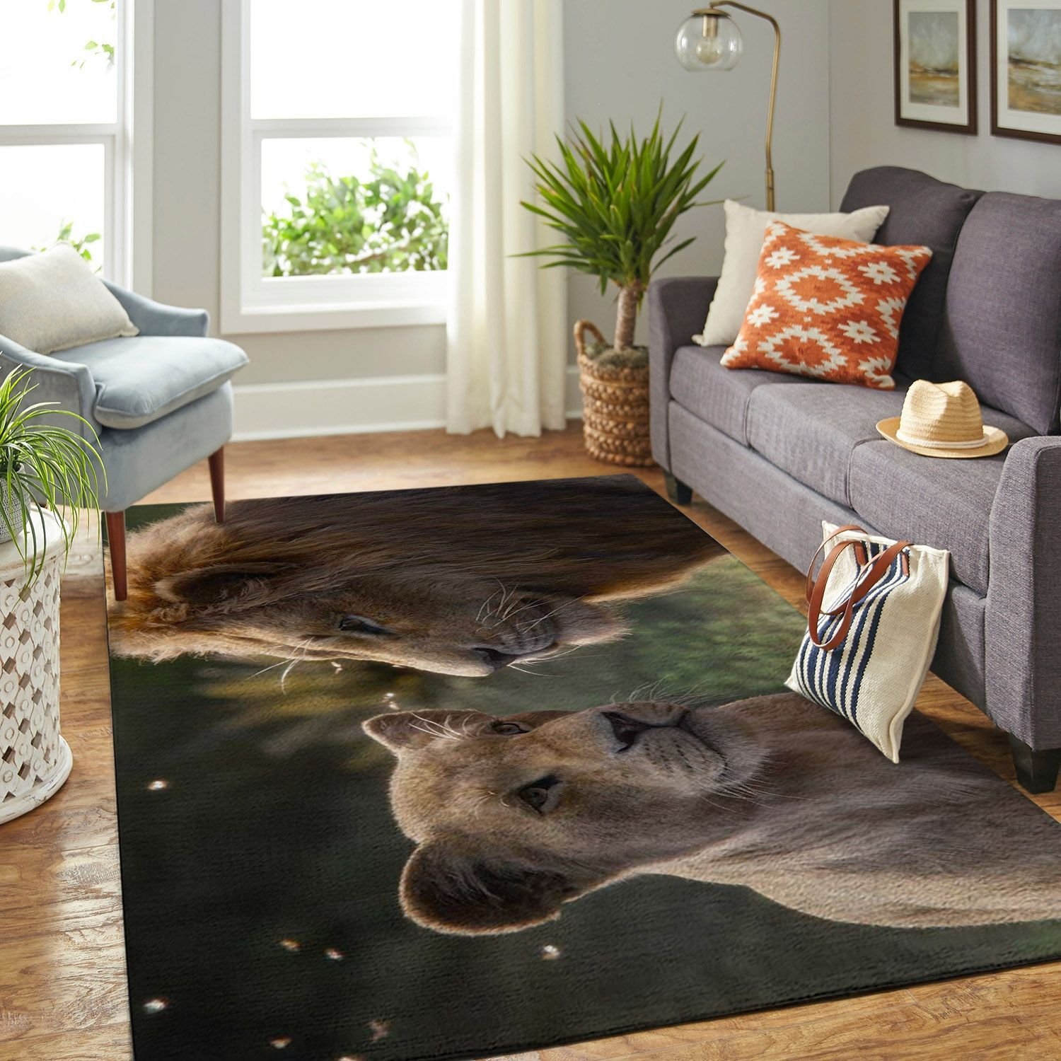 Amazon Lion King Live-action Living Room Area Rug