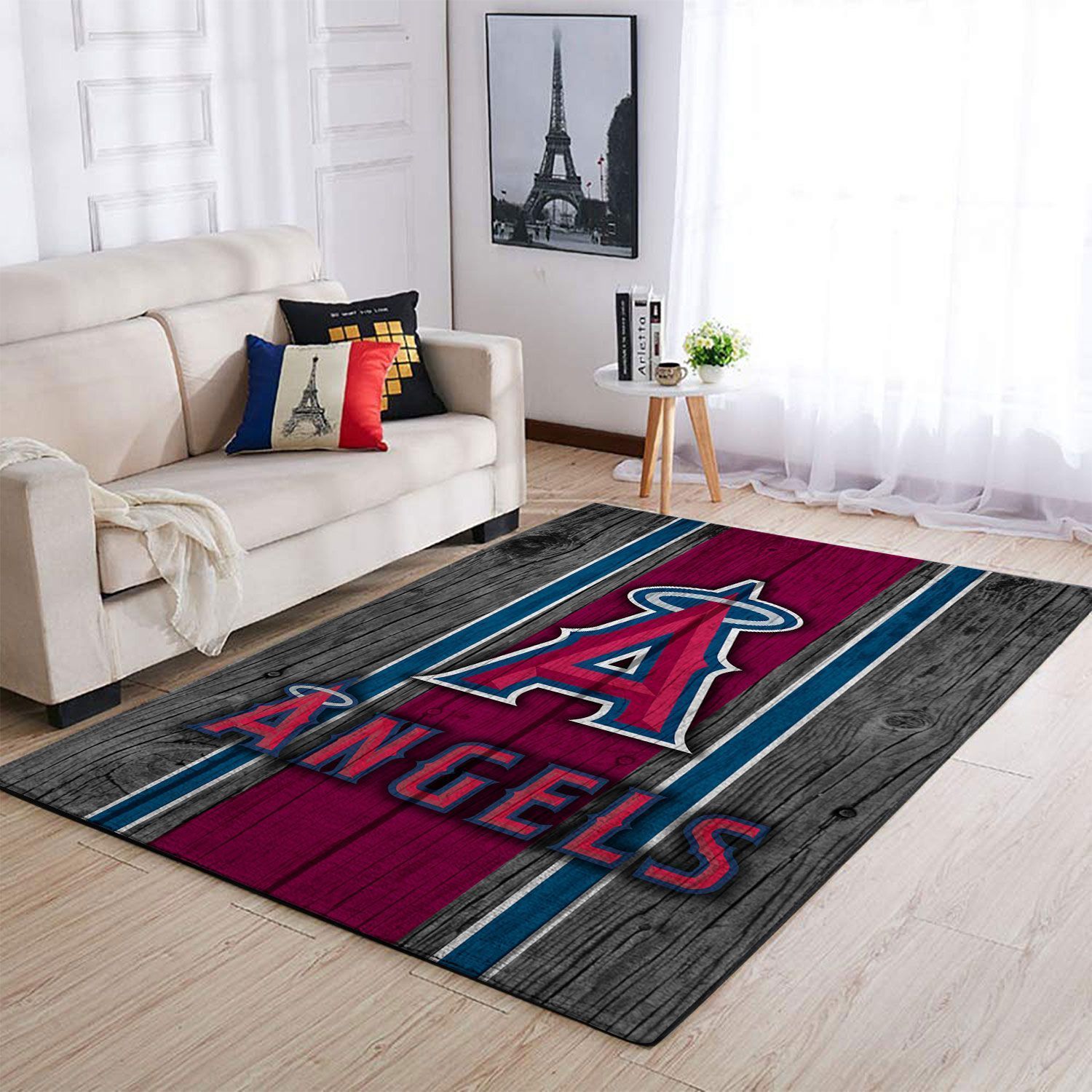 Amazon Los Angeles Angels Living Room Area Rug