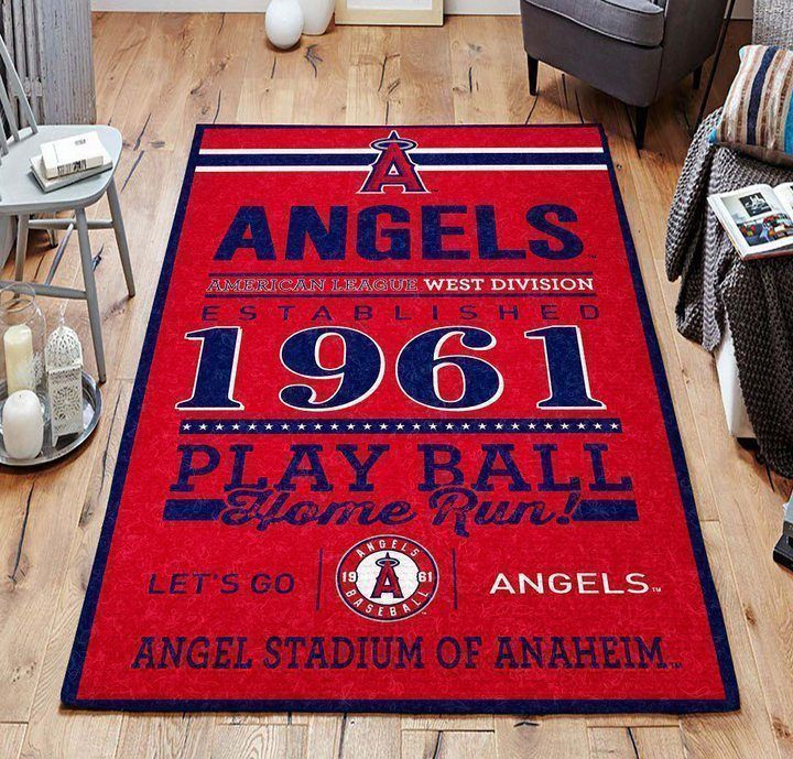 Amazon Los Angeles Angels Living Room Area Rug