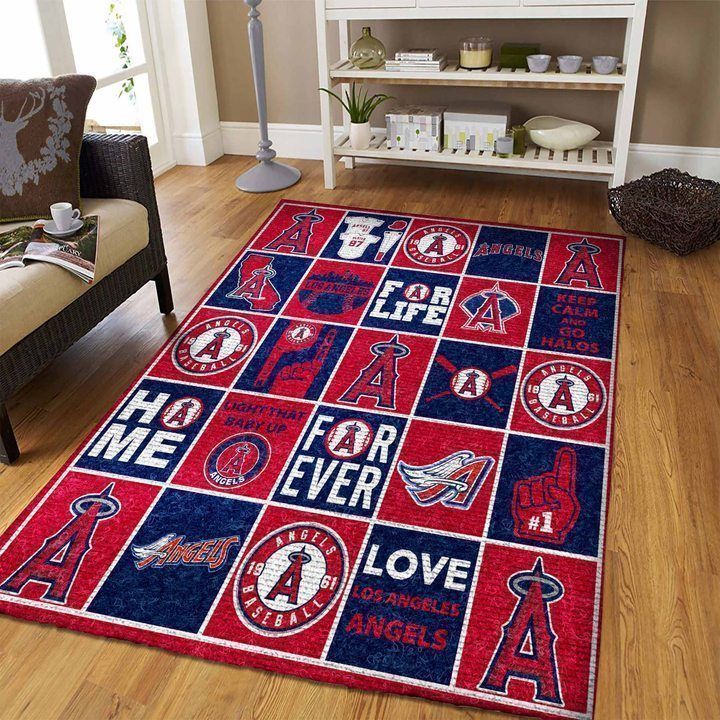 Amazon Los Angeles Angels Living Room Area Rug