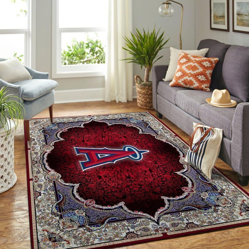 Amazon Los Angeles Angels Living Room Area Rug