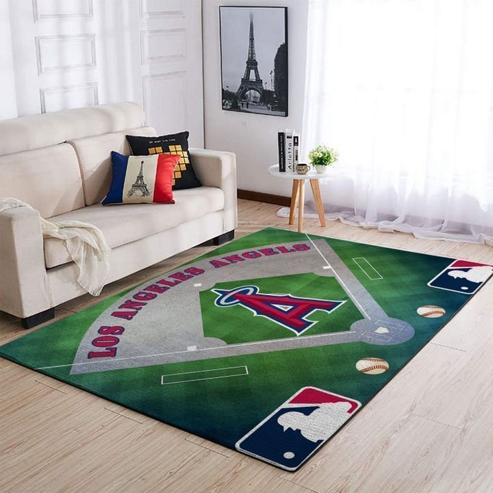 Amazon Los Angeles Angels Living Room Area Rug