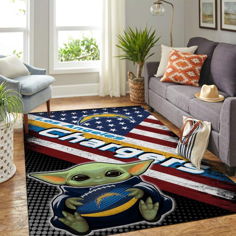 Amazon Los Angeles Chargers Living Room Area Rug 7 Amazon Los Angeles Chargers Living Room Area Rug
