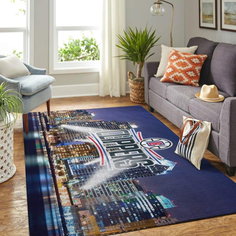 Amazon Los Angeles Clippers Living Room Area Rug