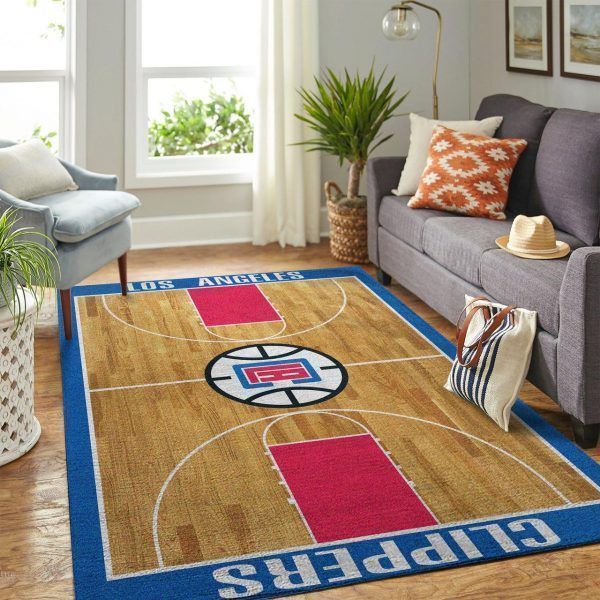 Amazon Los Angeles Clippers Living Room Area Rug