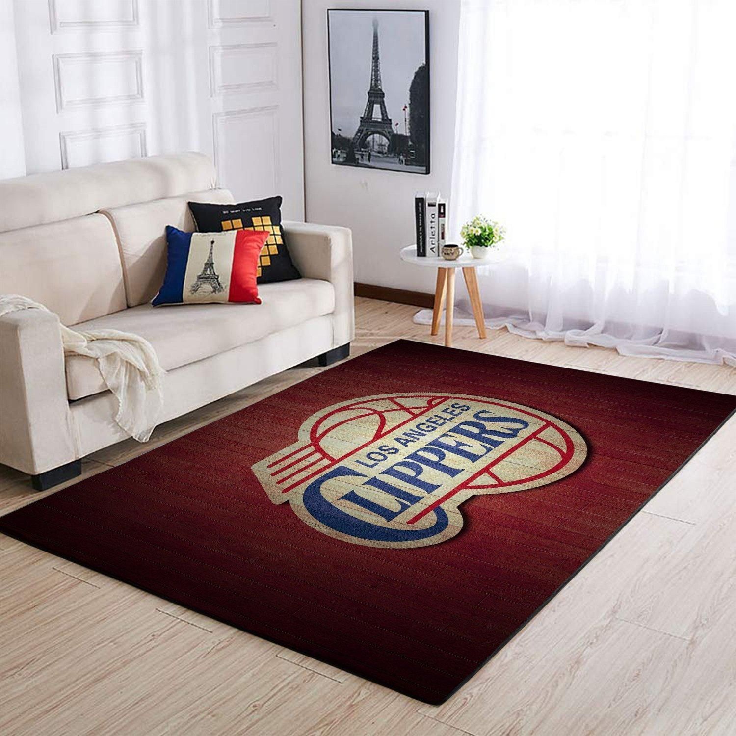 Amazon Los Angeles Clippers Living Room Area Rug