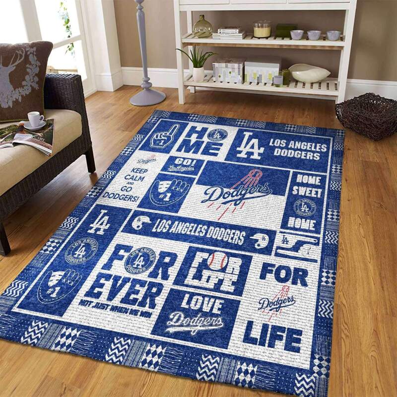 Amazon Los Angeles Dodgers Living Room Area Rug