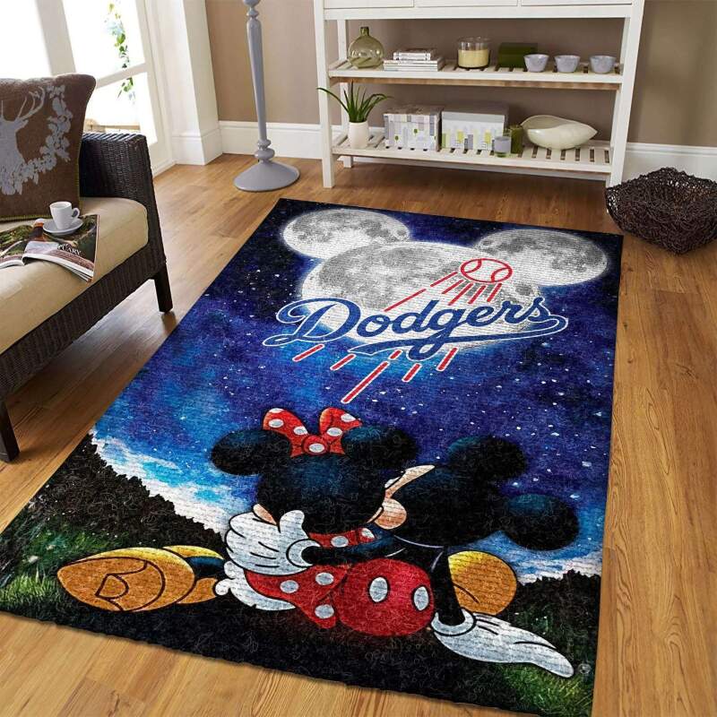 Amazon Los Angeles Dodgers Living Room Area Rug