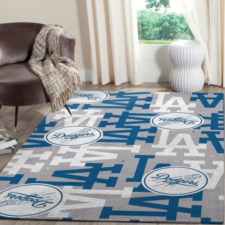 Amazon Los Angeles Dodgers Living Room Area Rug
