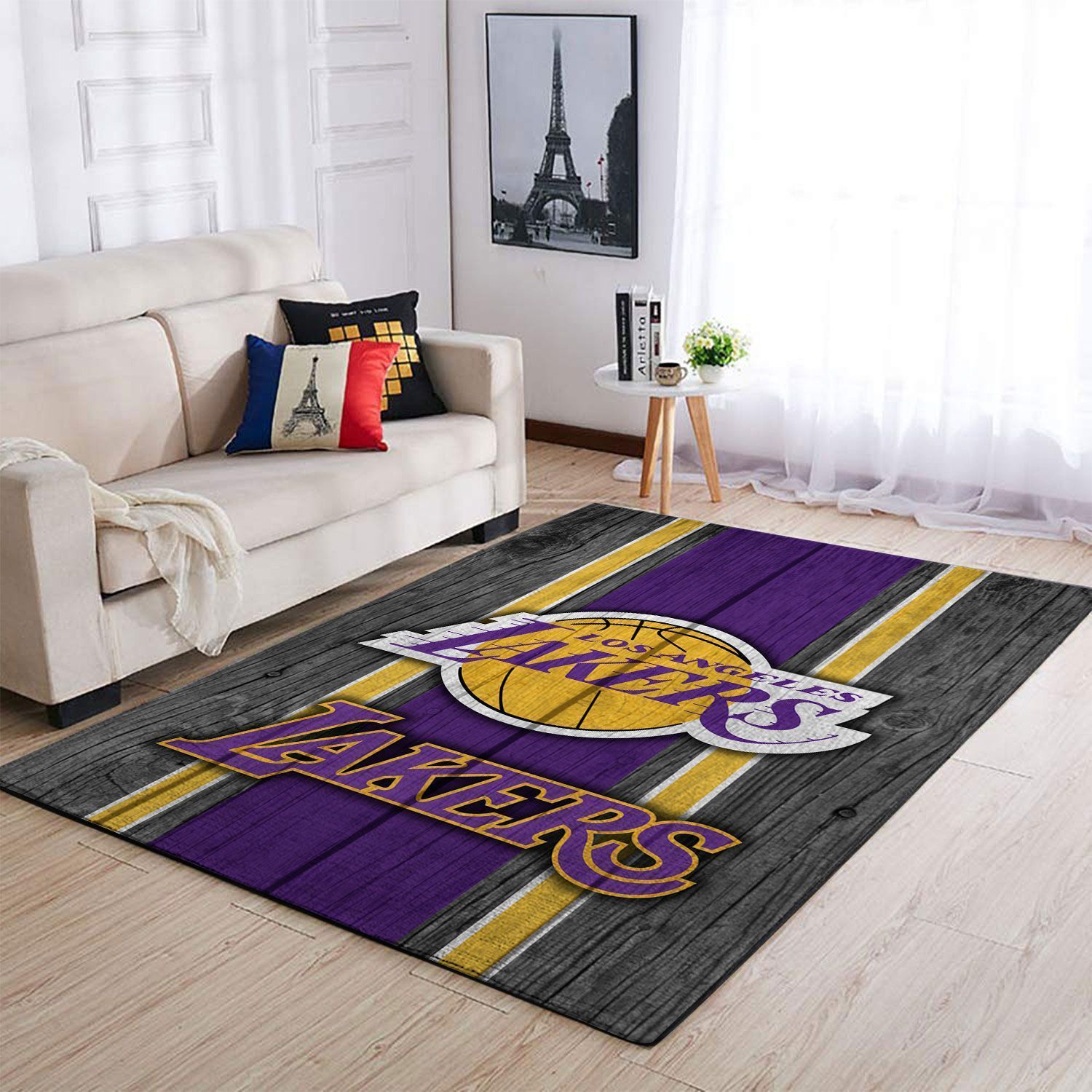 Amazon Los Angeles Lakers Living Room Area Rug 4 Amazon Los Angeles Lakers Living Room Area Rug