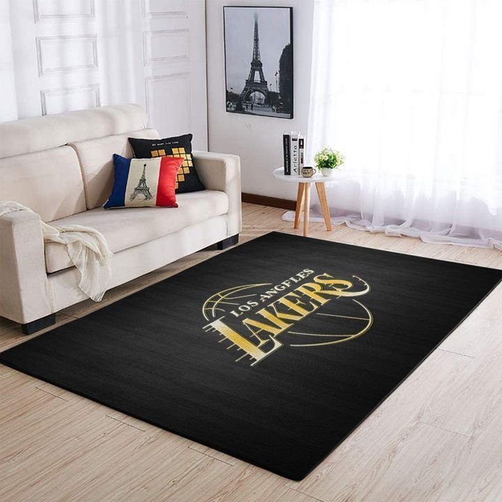 Amazon Los Angeles Lakers Living Room Area Rug
