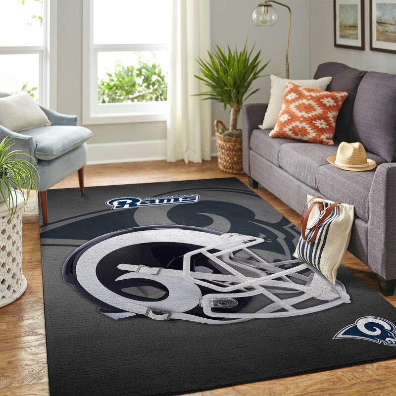 Amazon Los Angeles Rams Living Room Area Rug