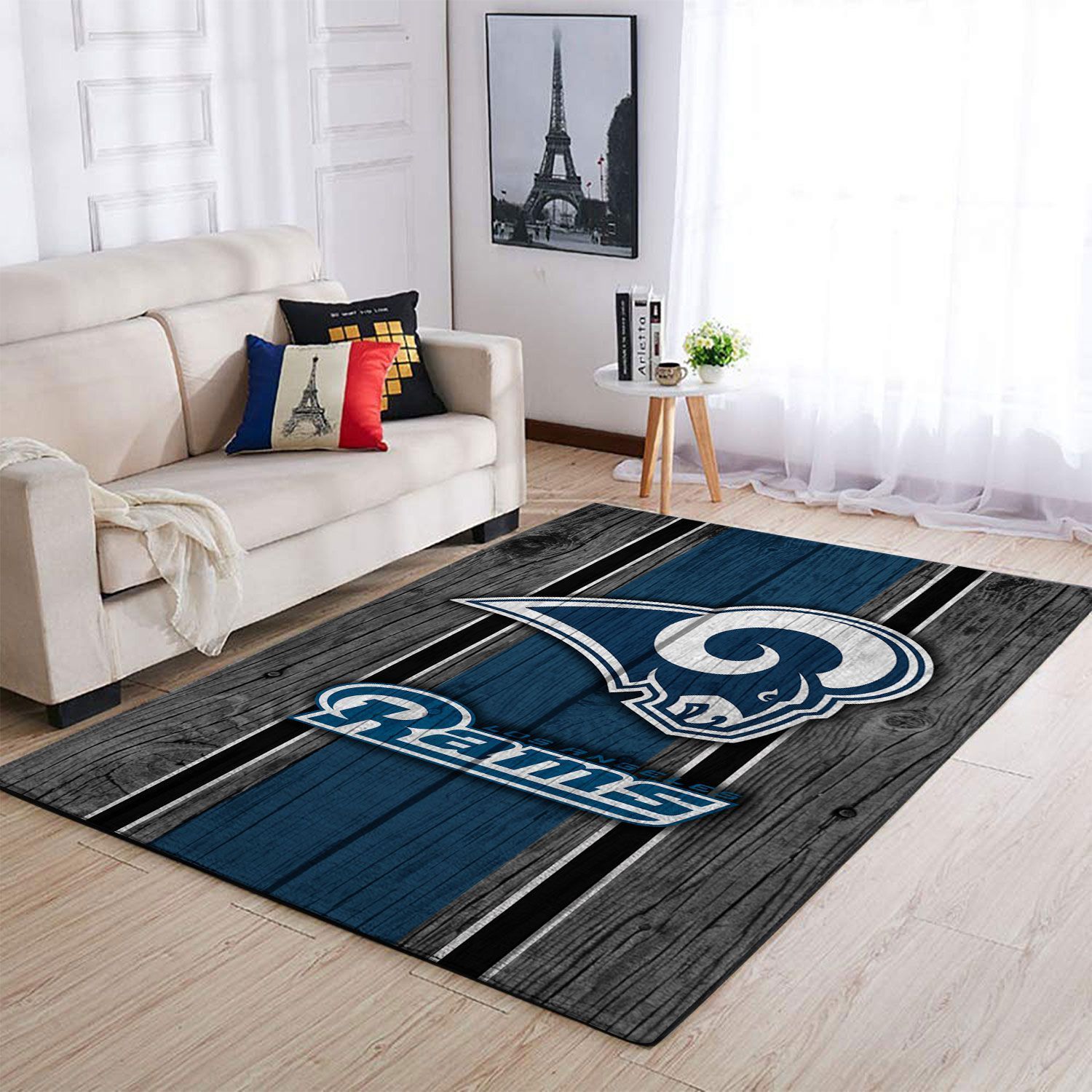 Amazon Los Angeles Rams Living Room Area Rug