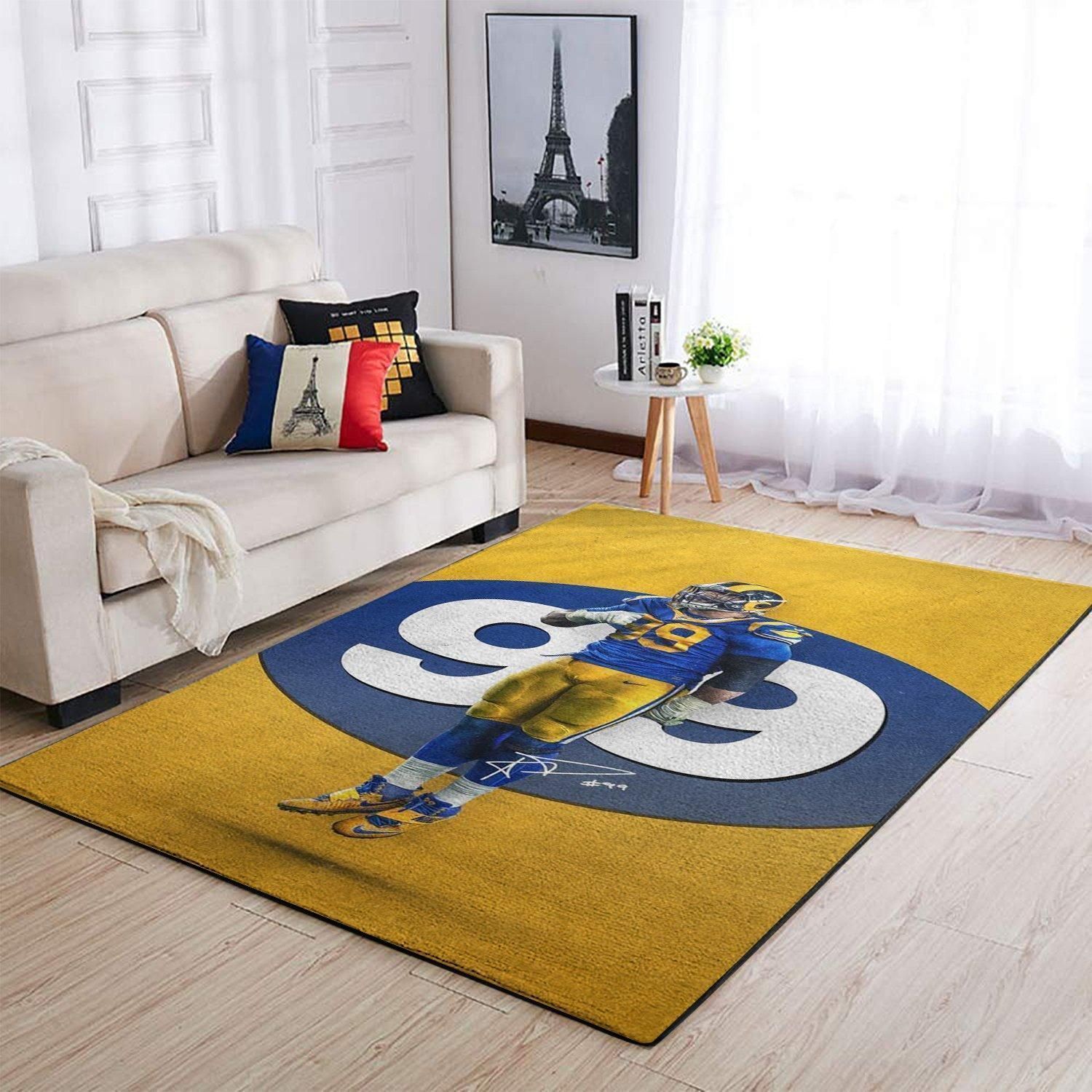 Amazon Los Angeles Rams Living Room Area Rug 4 Amazon Los Angeles Rams Living Room Area Rug