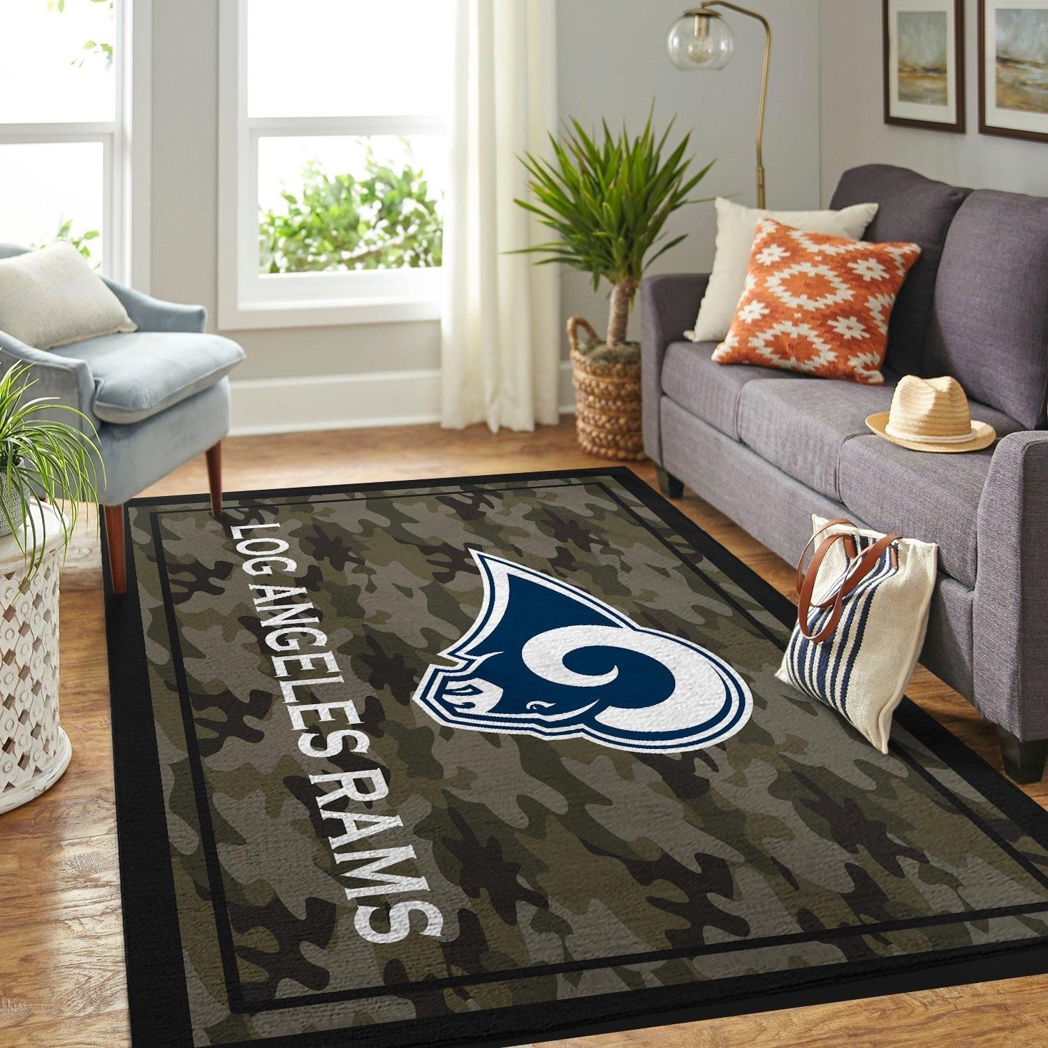Amazon Los Angeles Rams Living Room Area Rug 4 Amazon Los Angeles Rams Living Room Area Rug