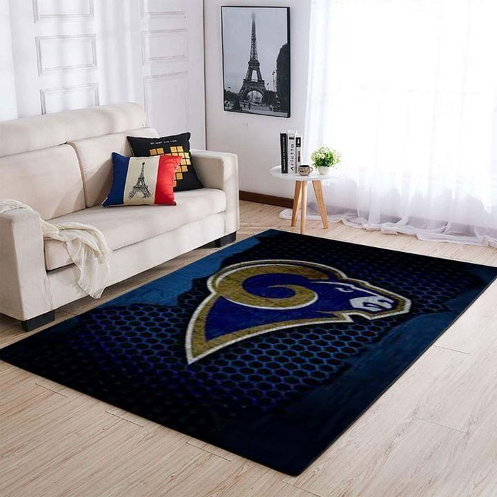 Amazon Los Angeles Rams Living Room Area Rug
