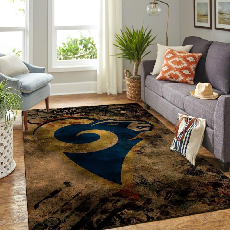 Amazon Los Angeles Rams Living Room Area Rug 7 Amazon Los Angeles Rams Living Room Area Rug