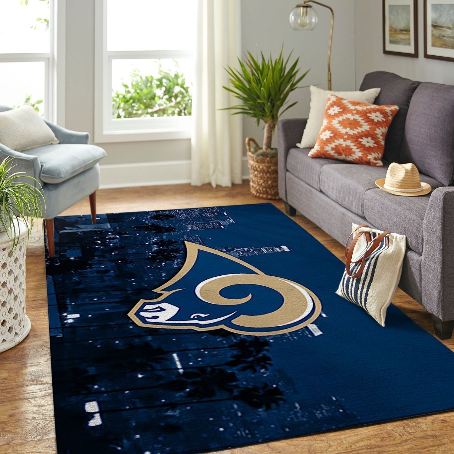 Amazon Los Angeles Rams Living Room Area Rug 2 Amazon Los Angeles Rams Living Room Area Rug