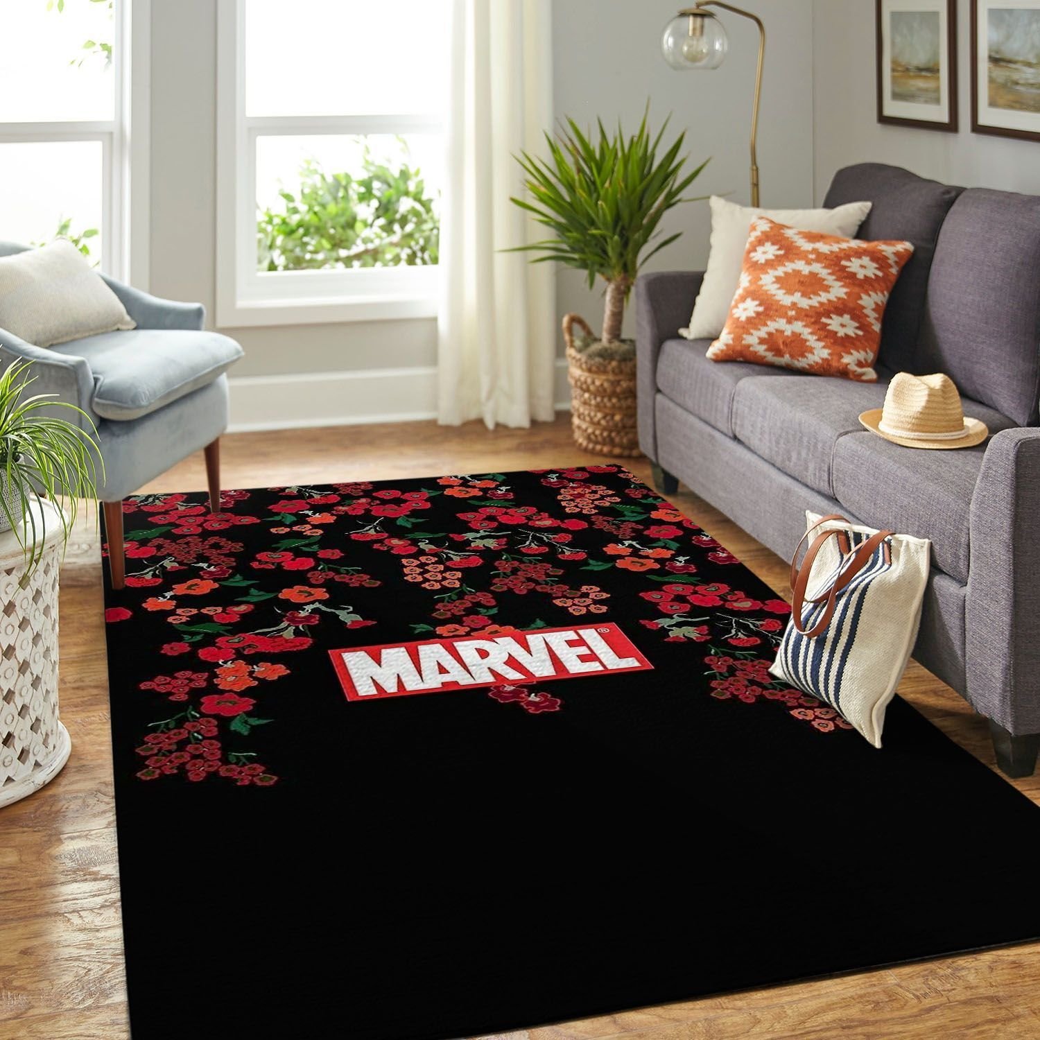 Amazon Marvel Living Room Area Rug