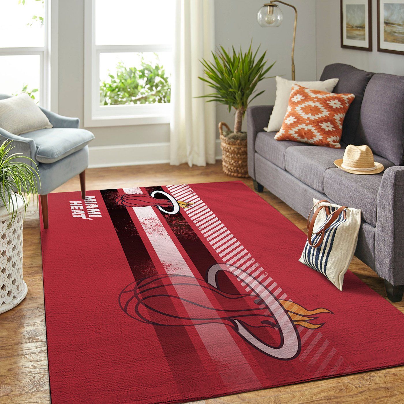 Amazon Miami Heat Living Room Area Rug