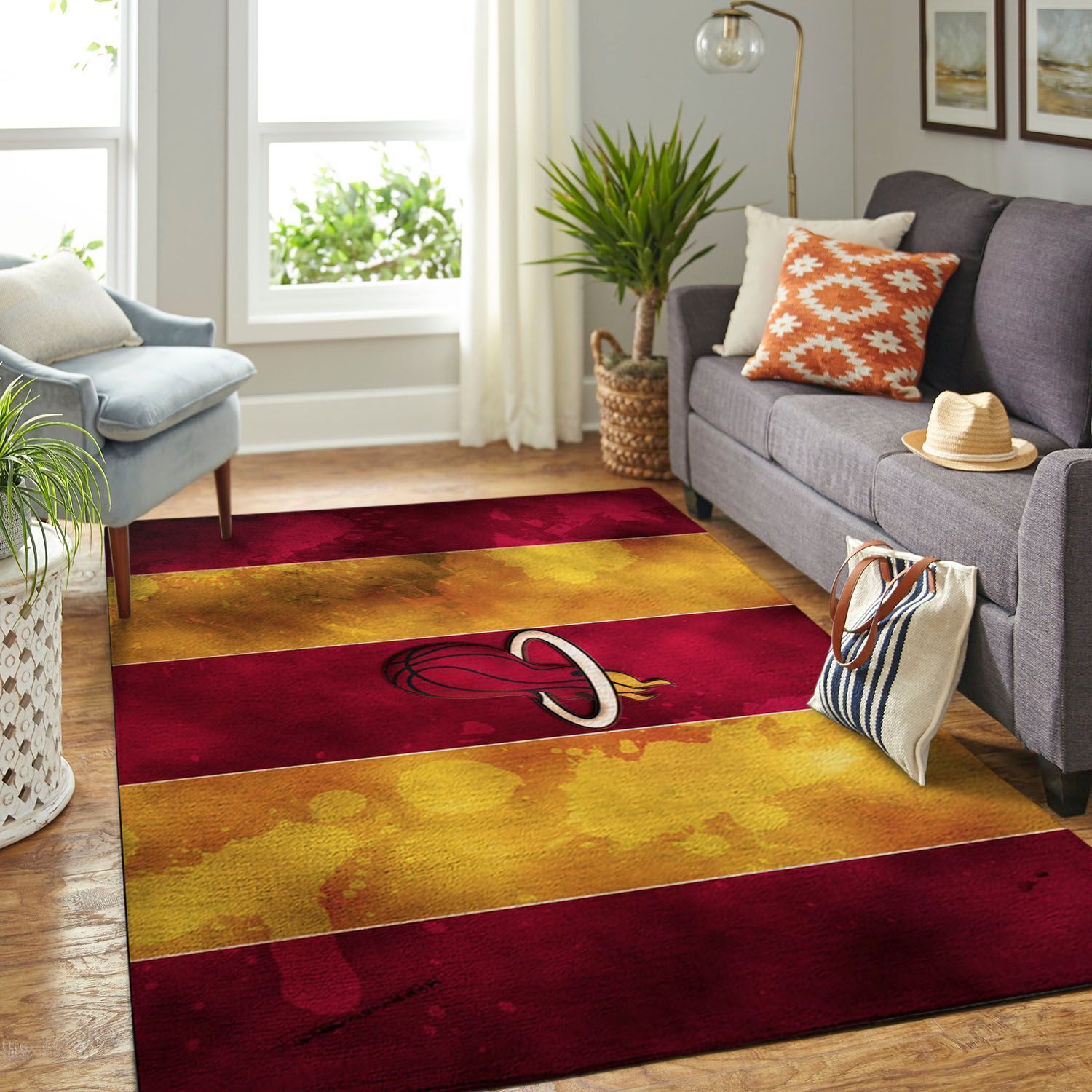 Amazon Miami Heat Living Room Area Rug